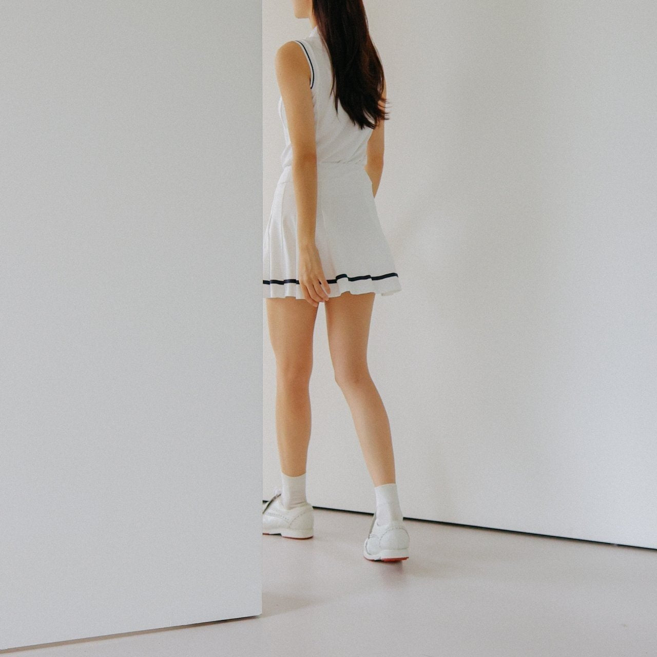 Sleeveless Tank Top and Skort (Skirt)