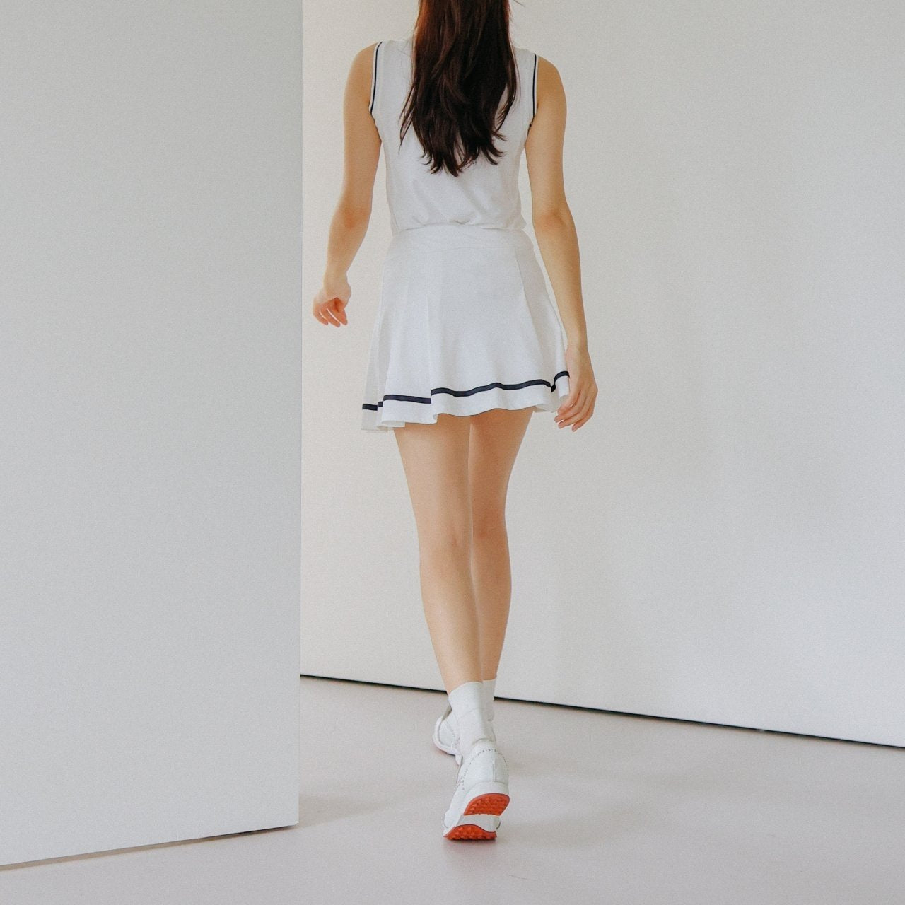 Sleeveless Tank Top and Skort (Skirt)